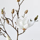 40" Faux Magnolia Branch Stem