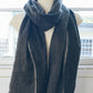Brushed Alpaca Striped Scarf