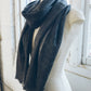 Brushed Alpaca Striped Scarf