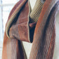 Brushed Alpaca Striped Scarf