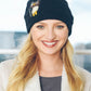 Owl Cashmere Hat - Adult/Big Kid