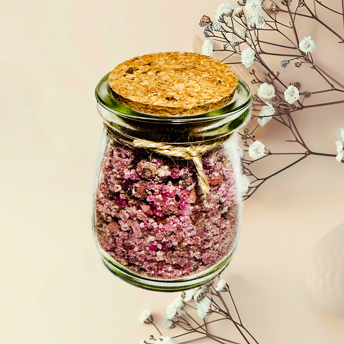 Dark Patchouli Signature Scent Natural Bath Salts with Kaolin Clay Avocado Oil & Sea Salt Bath Soak | 3.5 oz
