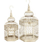 Cream Vintage Metal Birdcage