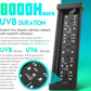 Dimmable LED Reptile UVB Lamp – 12W Long-Life Light w/ Timer & Cycles