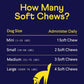 Dog Allergy Chews Itch Relief Immune Skin Support Probiotics Omega 90 Ct