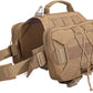 Dog Backpack Tactical Saddle Bag 900D Nylon Hiking Camping Pack Large Dogs