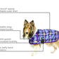 Derby Originals Ruff Pup Arctic Purple Plaid Dog Coat – 1200D Waterproof Ripstop, 150g Insulated Winter Jacket, Breathable 3-Layer Design, Adjustable Fit, 2-Year Warranty
