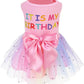 Dog Dress Cute Small Dog Outfit Cotton Puppy Clothes Breathable All Colors