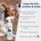 Dog Itch Spray Hot Spot Relief Aloe Eucalyptus Skin Treatment Made USA 16oz
