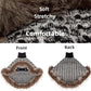 Dog Sweater Cloak Turtleneck Knit Coat XS-XL Small Dogs Winter Warm