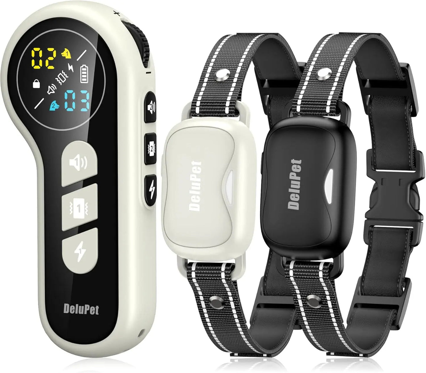 Dog Training Collar with Remote for 2 Dogs, 4500ft Range, Rechargeable