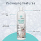 Dog Whitening Shampoo 8oz Tearless Natural Brightening White & Dark Coats