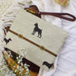 Dog Walk Wristlet Purse