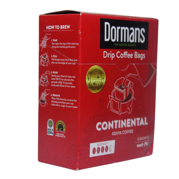 DORMANS CONTINENTAL DRIP BAG 11G