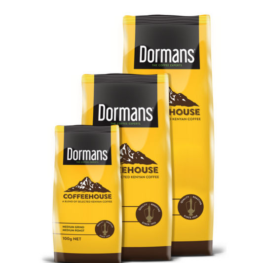 Dormans COFFEEHOUSE - Dark Roast, Fine Grind 500g