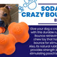 Crazy Bounce Rubber Dog Chew Toy for Power Chewers | Retrieving Ball | USA Made