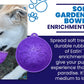 Garden of Eatin' Tipsy Bowl - Wobble Lick Mat for Dogs & Cats | USA Made