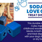Love Cube eDispenser - Durable Rubber Chew Toy & Treat Dispenser | USA Made