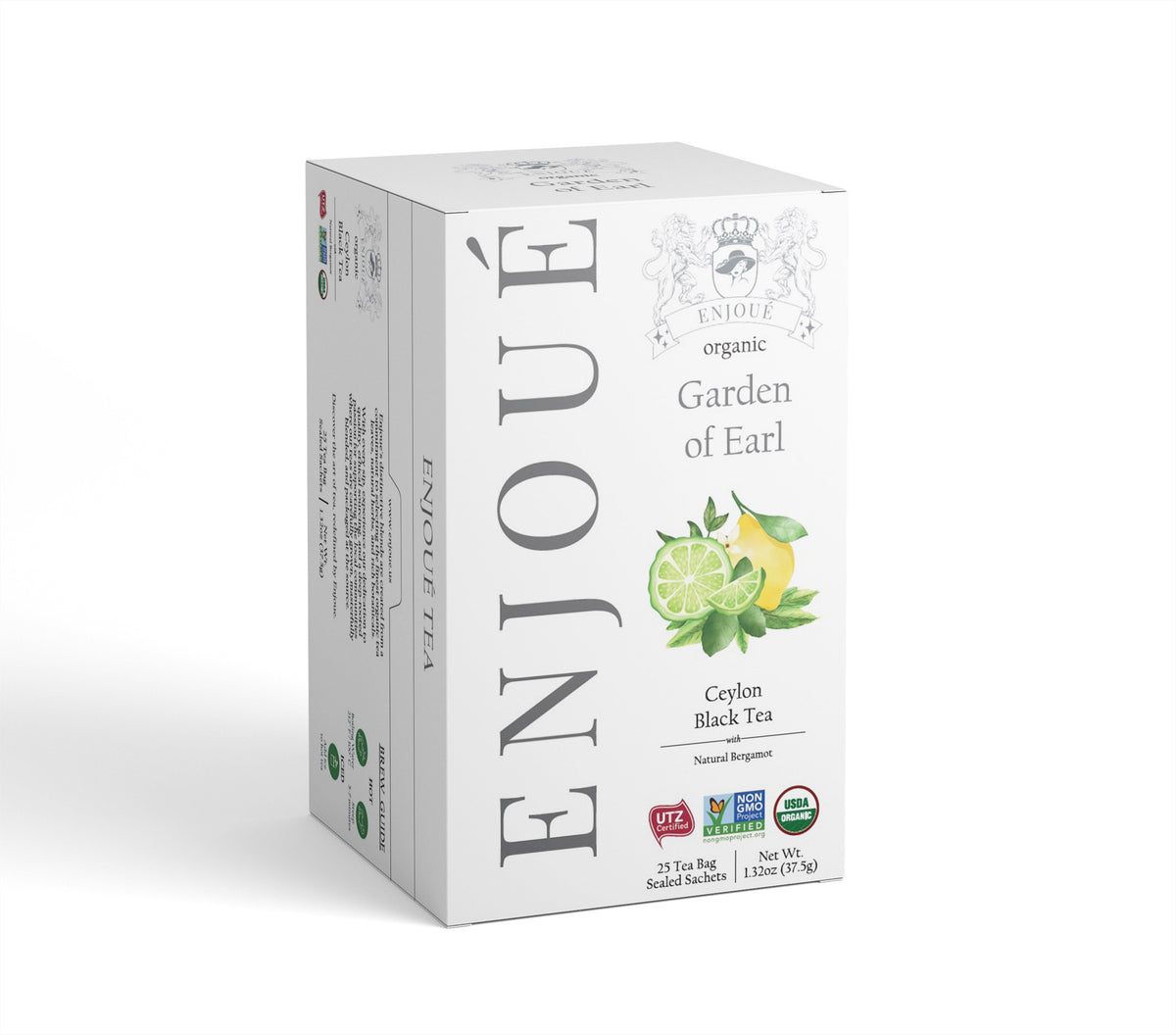 Enjoue Organic Garden of Earl Black Tea 25 tea bags