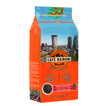 Café Nairobi Espresso Roast Kenyan Coffee