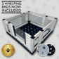 Set de caja de parto con ventanas EZclassic con conjunto de barandilla