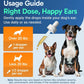 Ear Clear Natural Dog Ear Cleaner – Soothing Drops for Wax, Itch & Irritation