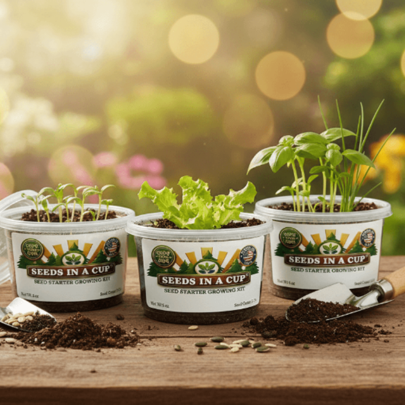 Macadamia Nut Tree Grow Kit | Grow Macadamia from Seed | Seeds In A Cup®