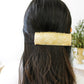 Edith Lace and Linen Hair Clip