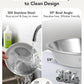 Elevated Cat Bowls Stainless Steel Raised Anti Vomit Small Dog 2/3 Pack
