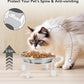 Elevated Cat Bowls Stainless Steel Raised Anti Vomit Small Dog 2/3 Pack