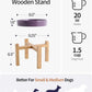 Elevated Ceramic Slow Feeder Dog Bowl 8.6in Heavy Weighted (various colors)