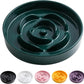 Elevated Ceramic Slow Feeder Dog Bowl 8.6in Heavy Weighted (various colors)