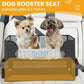 Elevated Dog Car Seat Booster Bed for Small Dogs & Cats – Travel Carrier Seat