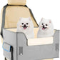 Elevated Dog Car Seat Booster Bed for Small Dogs & Cats – Travel Carrier Seat