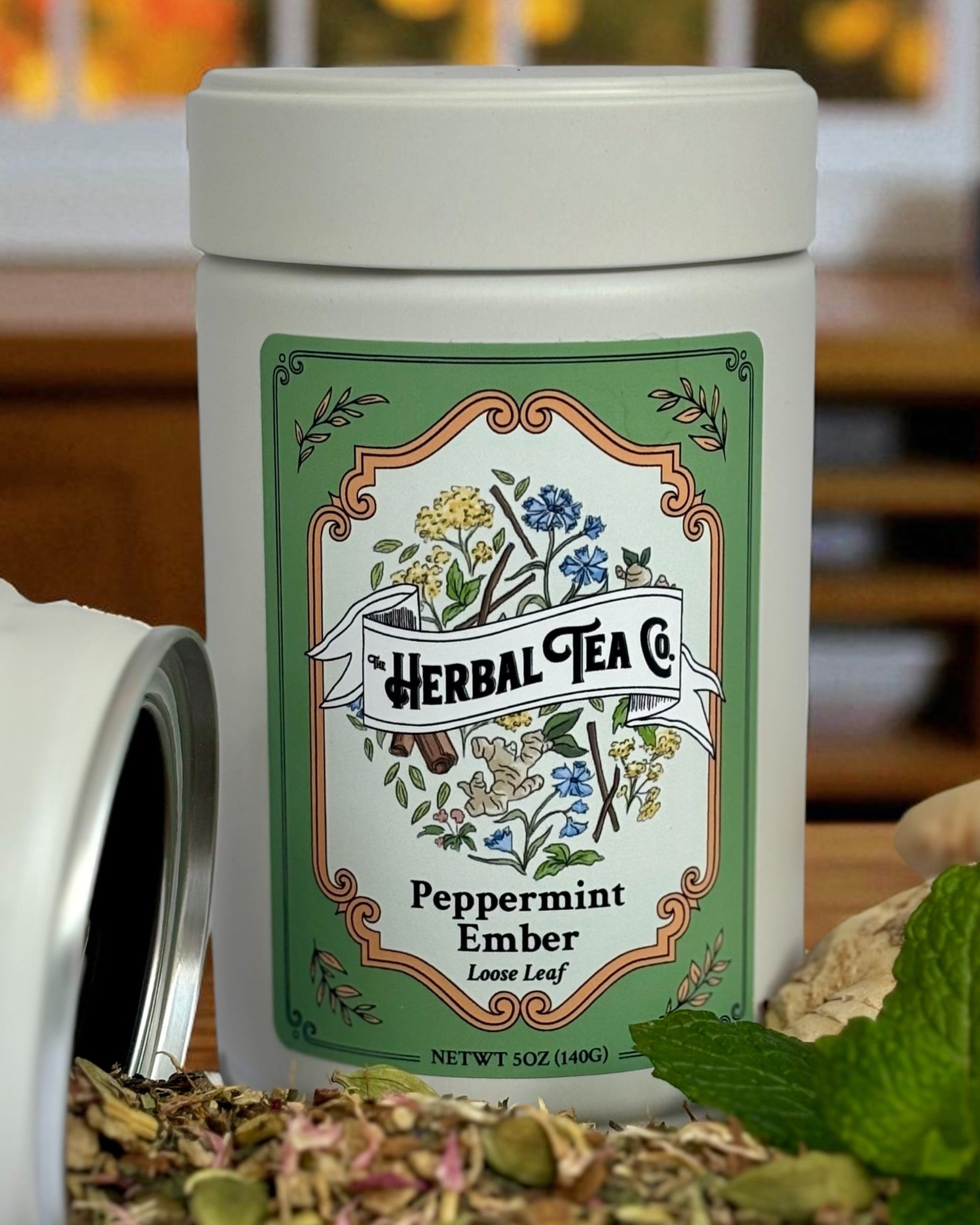 Peppermint Ember Herbal Tea – Orchid Stuff Plus
