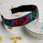 Embroidered Dragon Headband