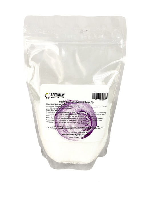 Epsom Salt (Magnesium Sulfate) | Organic & USP Grade