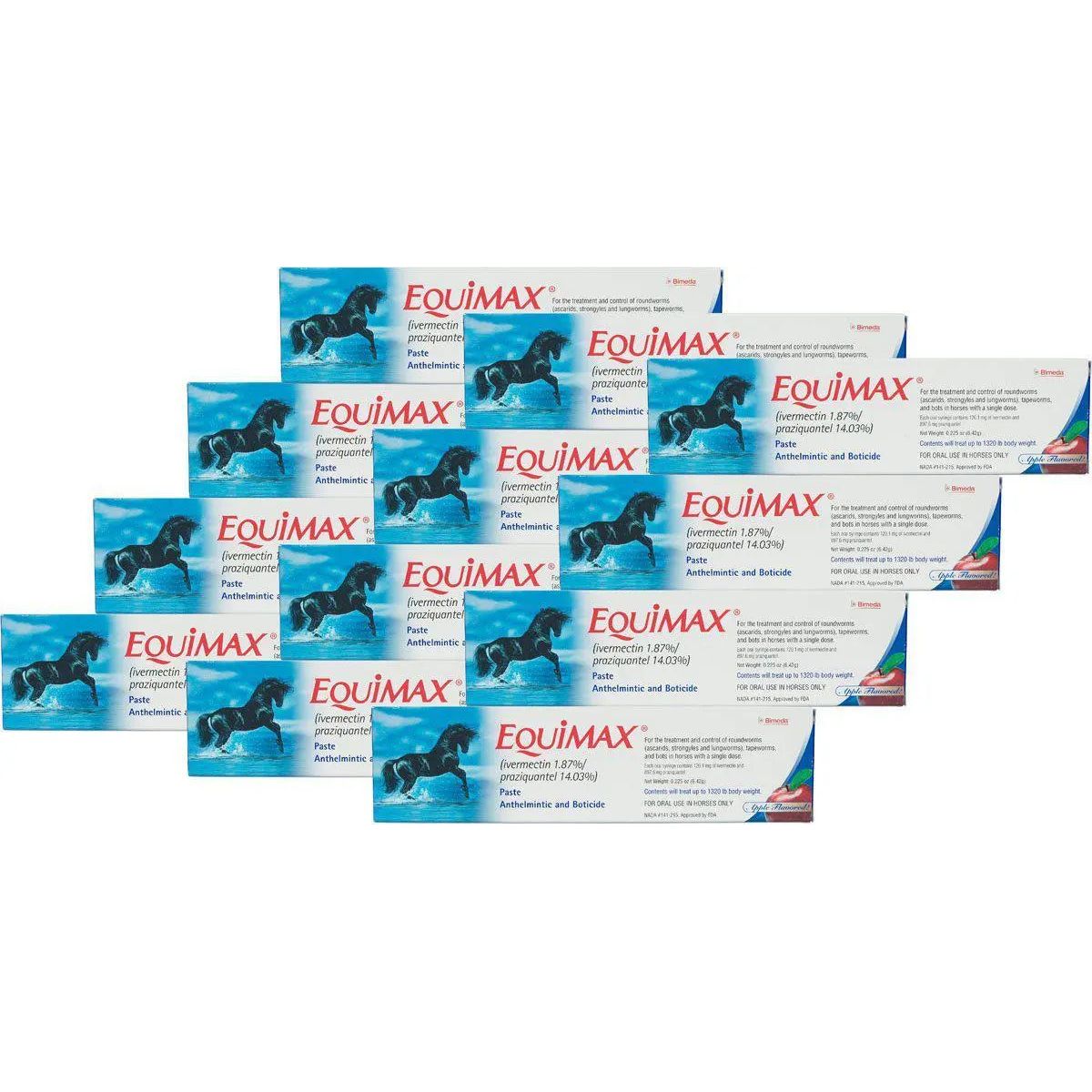 Equimax Horse Wormer Tapes and All Major Parasites 2 Tubes