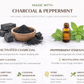 Charcoal & Peppermint Glycerin Bar Soap – Purifying Cleanse