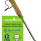Stainless Steel Garden Dandelion Weeder (classic wood handle)