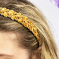 Golden Swirls Headband