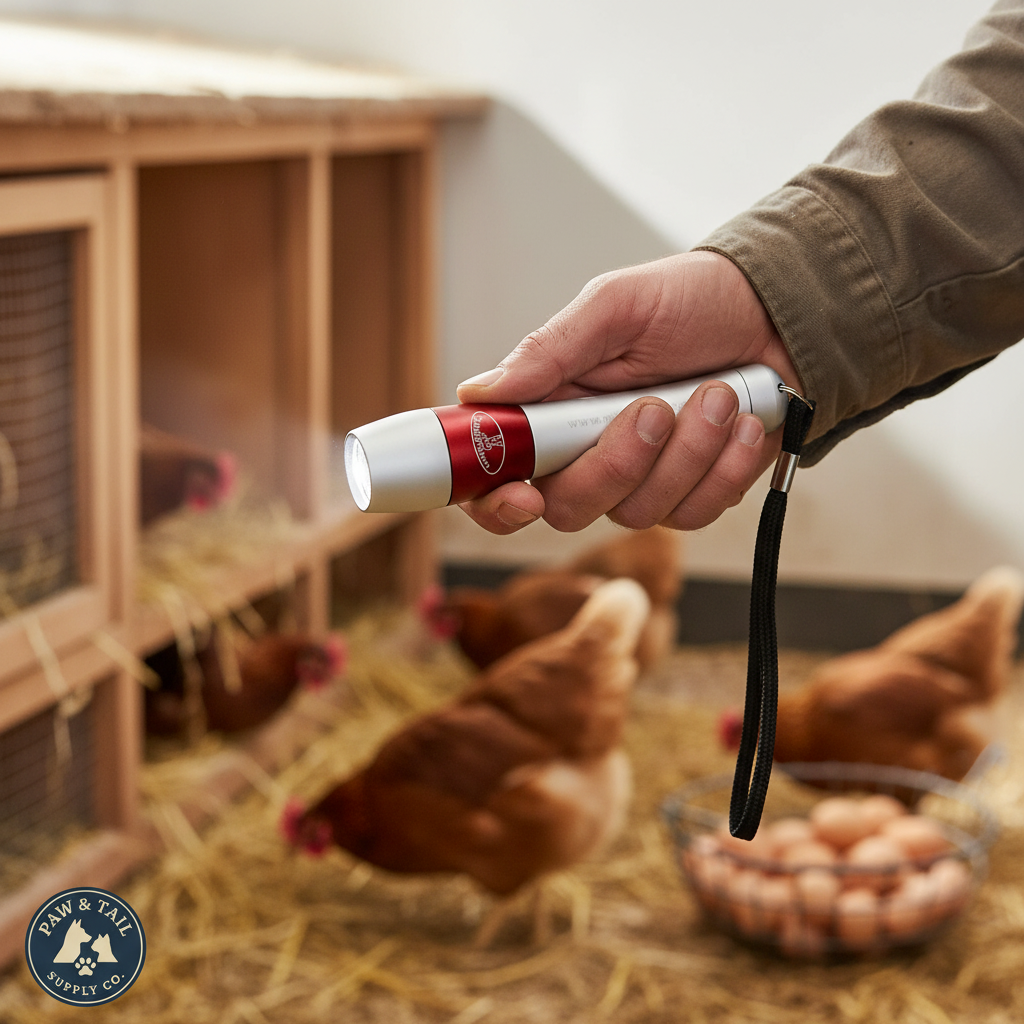 Little Giant LED Egg Candler for Hatching Eggs Poultry Incubator Candler