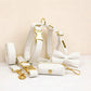 White Leather Set