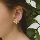 Five Petal Wild Flower Earrings