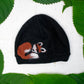 Sleeping Fox Cashmere Hat - Toddler
