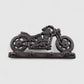 Motorcycle Wall Hook, Cast Iron Garage or Man Cave for Coats or Keys