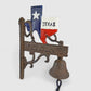 Texas Welcome Door Bell, Cast Iron State-Shaped Porch Chime