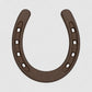 Small Horseshoe, Cast Iron Western Good Luck Wall Decor