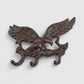 Eagle Wall Hooks, Cast Iron Patriotic Americana for Coats or Keys