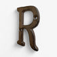 Alphabet Wall Letters, Cast Iron Full Set of 26 for Wall Display